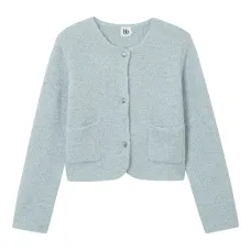 Кардиган на пуговицах с карманами