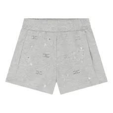 Повседневные шорты с цветочной вышивкой