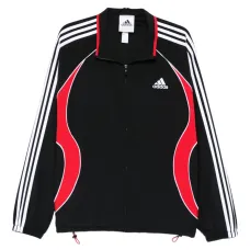 Куртка с полосатыми деталями