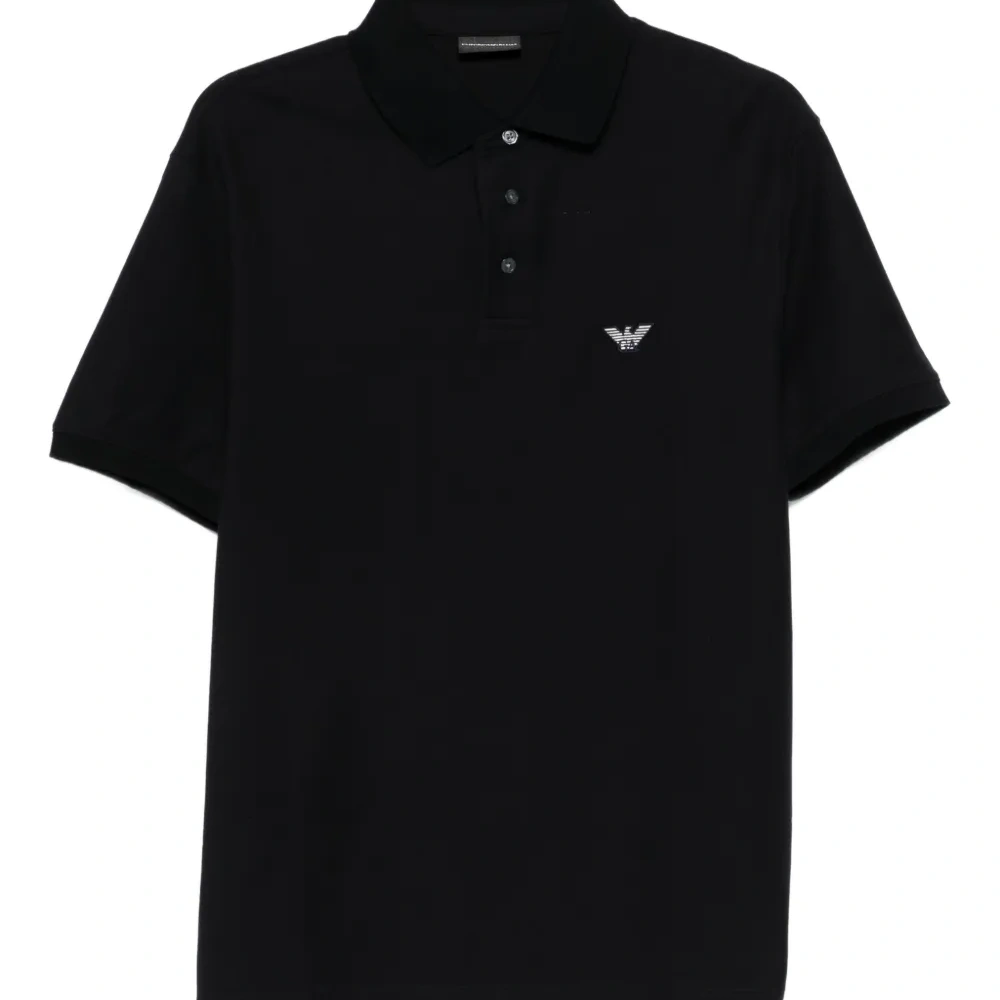 Поло с вышитым логотипом