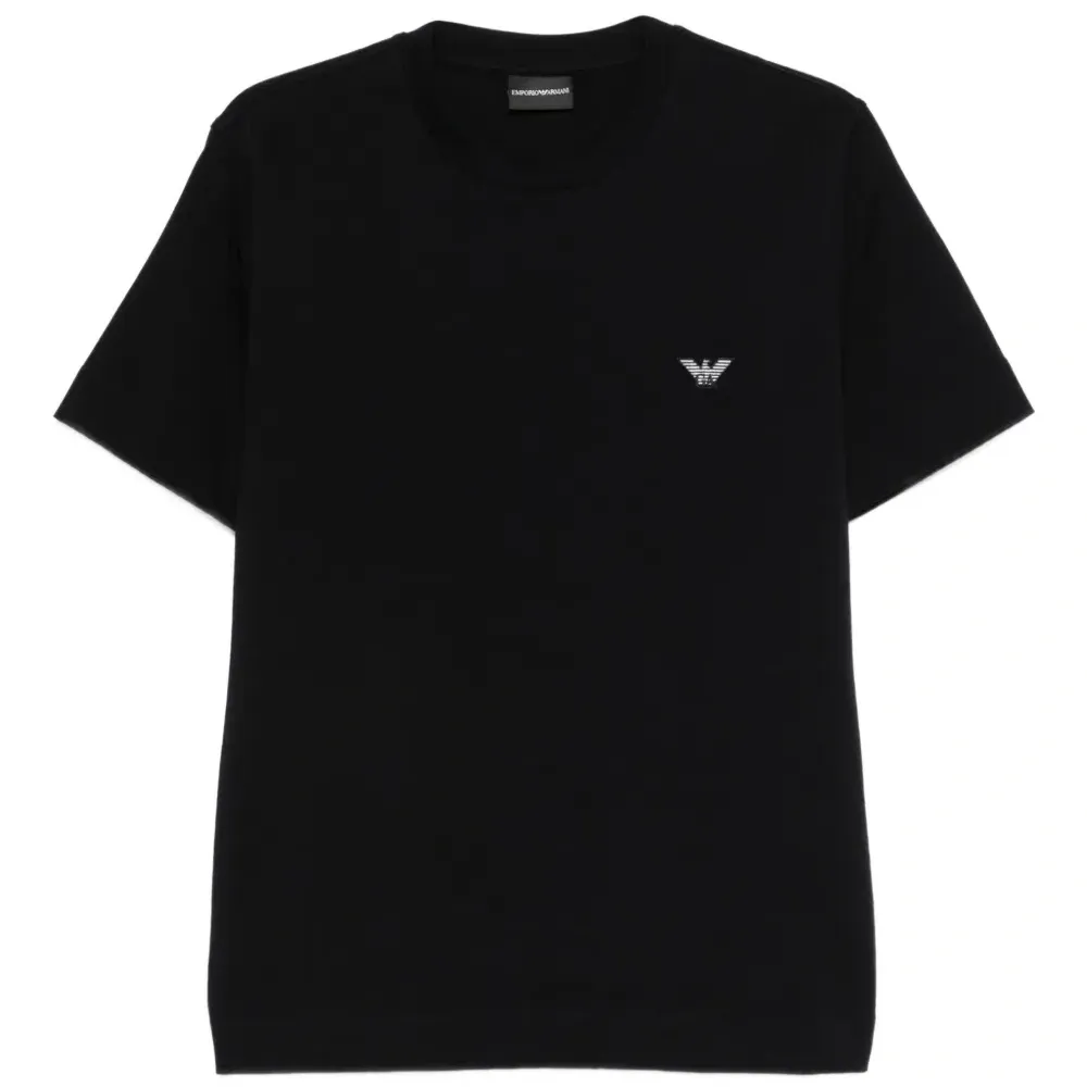 Футболка с нашивкой-логотипом