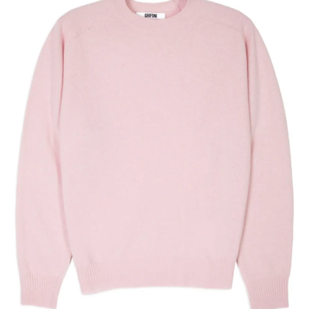 Свитер с круглым вырезом