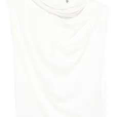 Топ без рукавов с шарфом