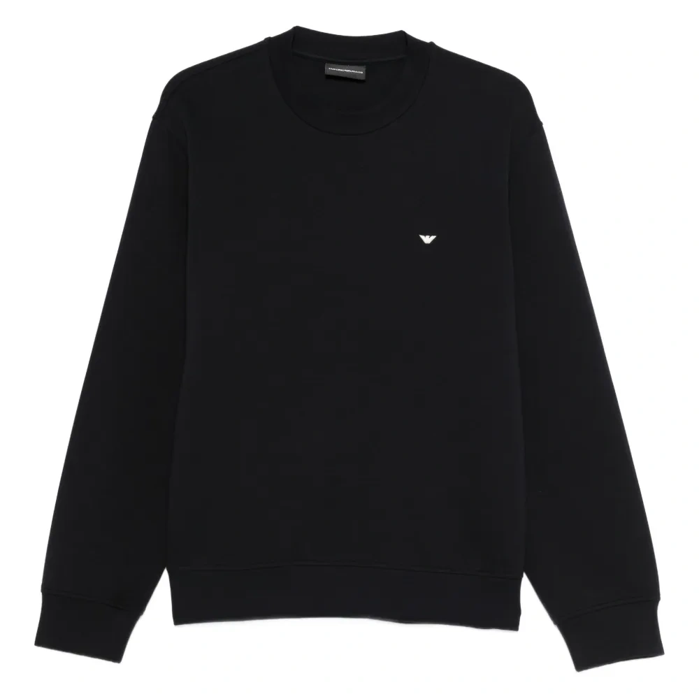 Свитшот с вышитым логотипом