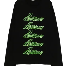 Хлопковая футболка с принтом