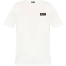 Футболка с нашивкой-логотипом