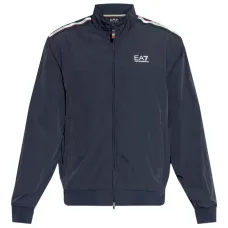 Полосатая куртка на молнии