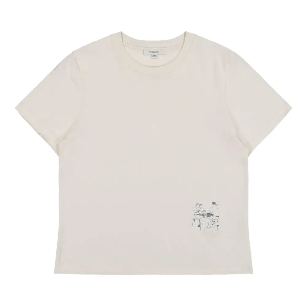 Футболка с принтом