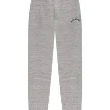 Спортивные брюки с графическим принтом и кулиской