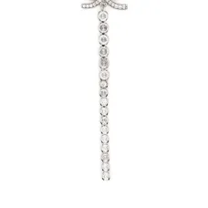 Серьги-висящие с бантом