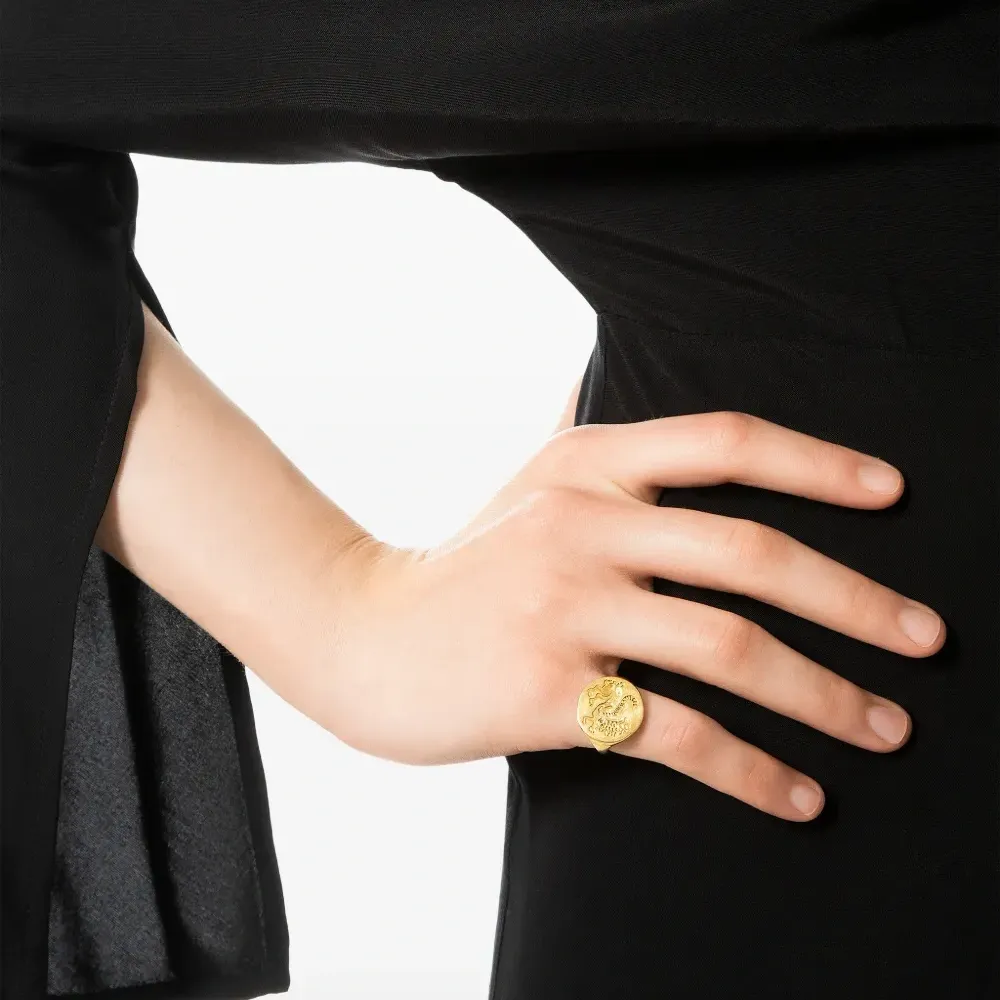 Серебряный перстень Sphinx