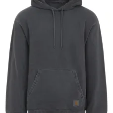 Худи с капюшоном на кулиске и накладным карманом