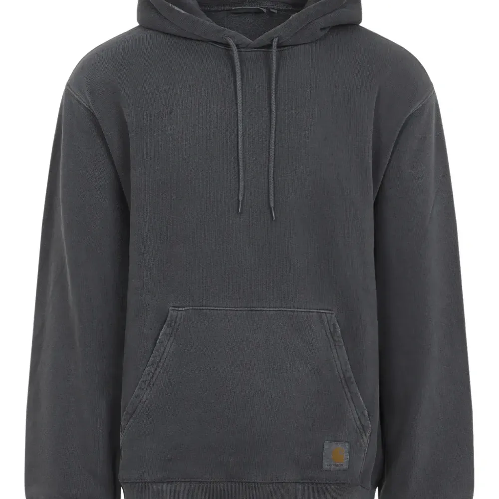 Худи с капюшоном на кулиске и накладным карманом