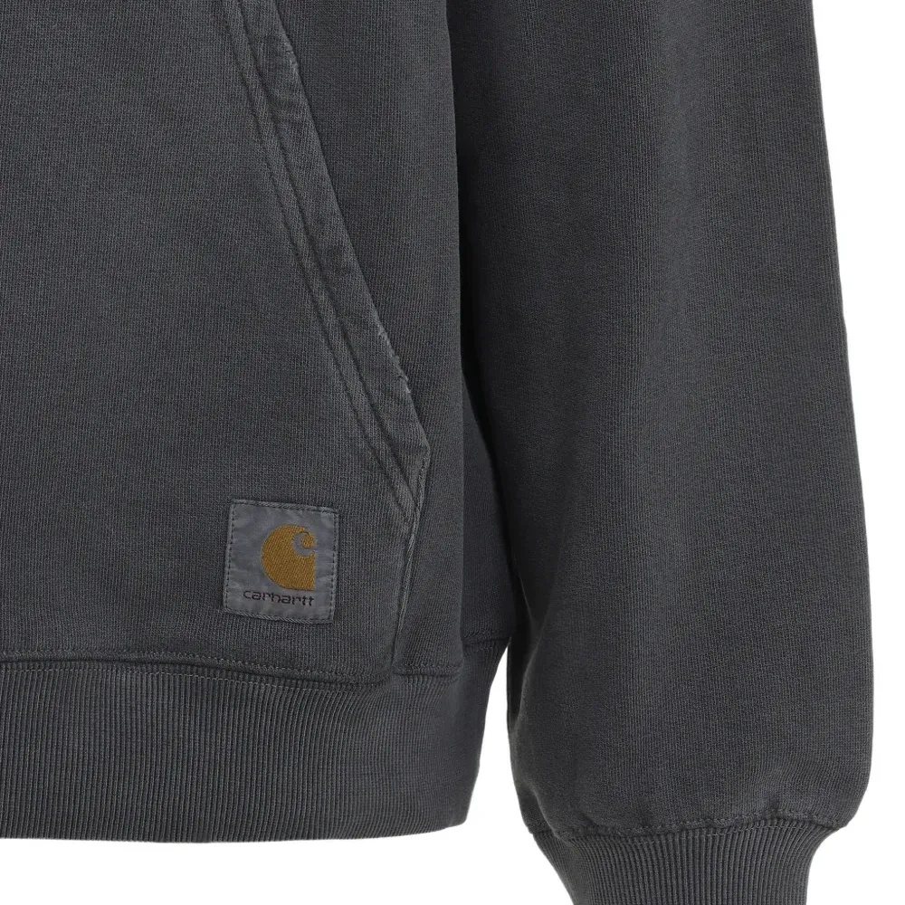 Худи с капюшоном на кулиске и накладным карманом