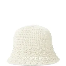 Шапка в технике кроше