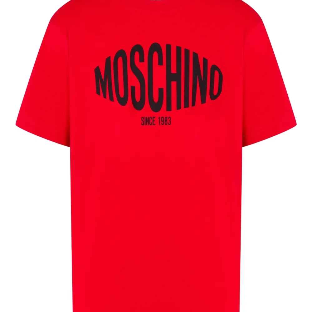 Хлопковая футболка с принтом логотипа