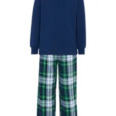 Пижама в тартан клетку