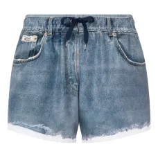 Плавки-шорты с кулиской