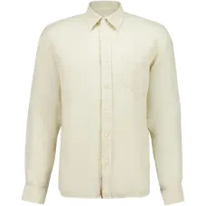 Рубашка прямого кроя с длинными рукавами