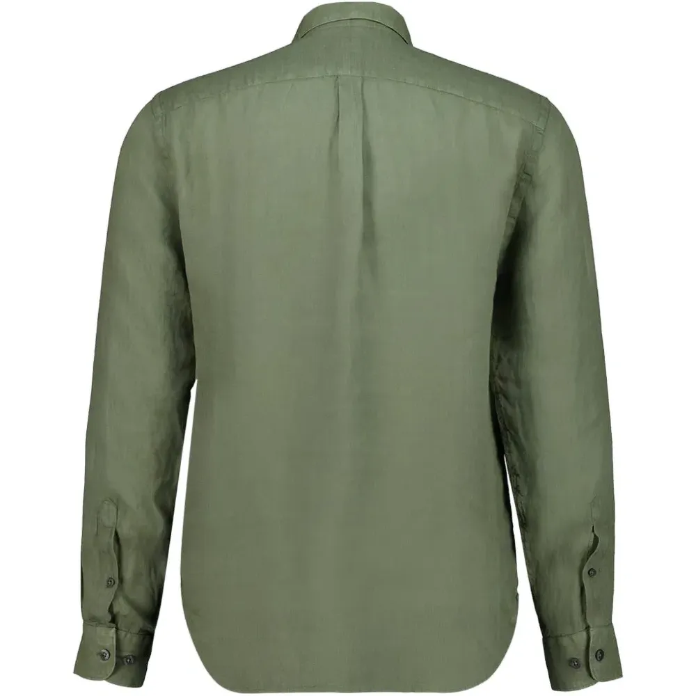 Рубашка с нагрудным карманом и длинными рукавами