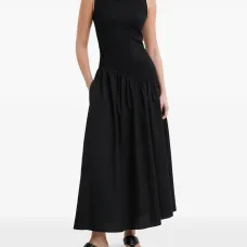 Платье Hutton с высоким воротником