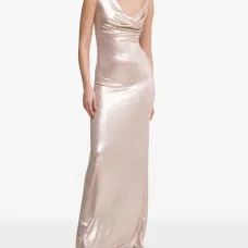 Платье макси Liberty с U-образным вырезом