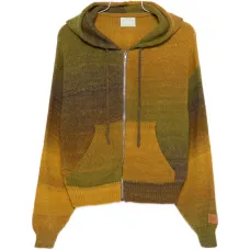 Кардиган-худи с длинными рукавами