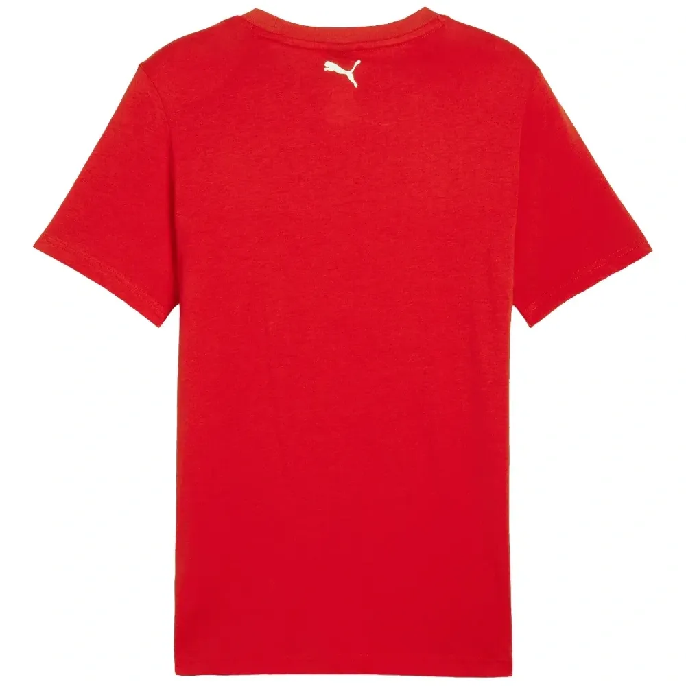 Футболка Ferrari с большим логотипом-щитком