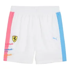 Шорты для бега X Ferrari Miami T7 с контрастным логотипом Шорты для бега X Ferrari Miami T7 с контрастным логотипом