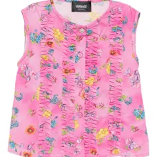 Платье с цветочным принтом