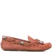 Лоферы-мокасины с бисерной отделкой