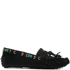 Лоферы с бисерной бахромой Лоферы с бисерной бахромой