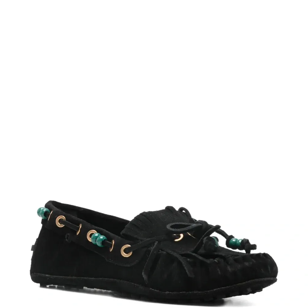 Лоферы с бисерной бахромой Лоферы с бисерной бахромой