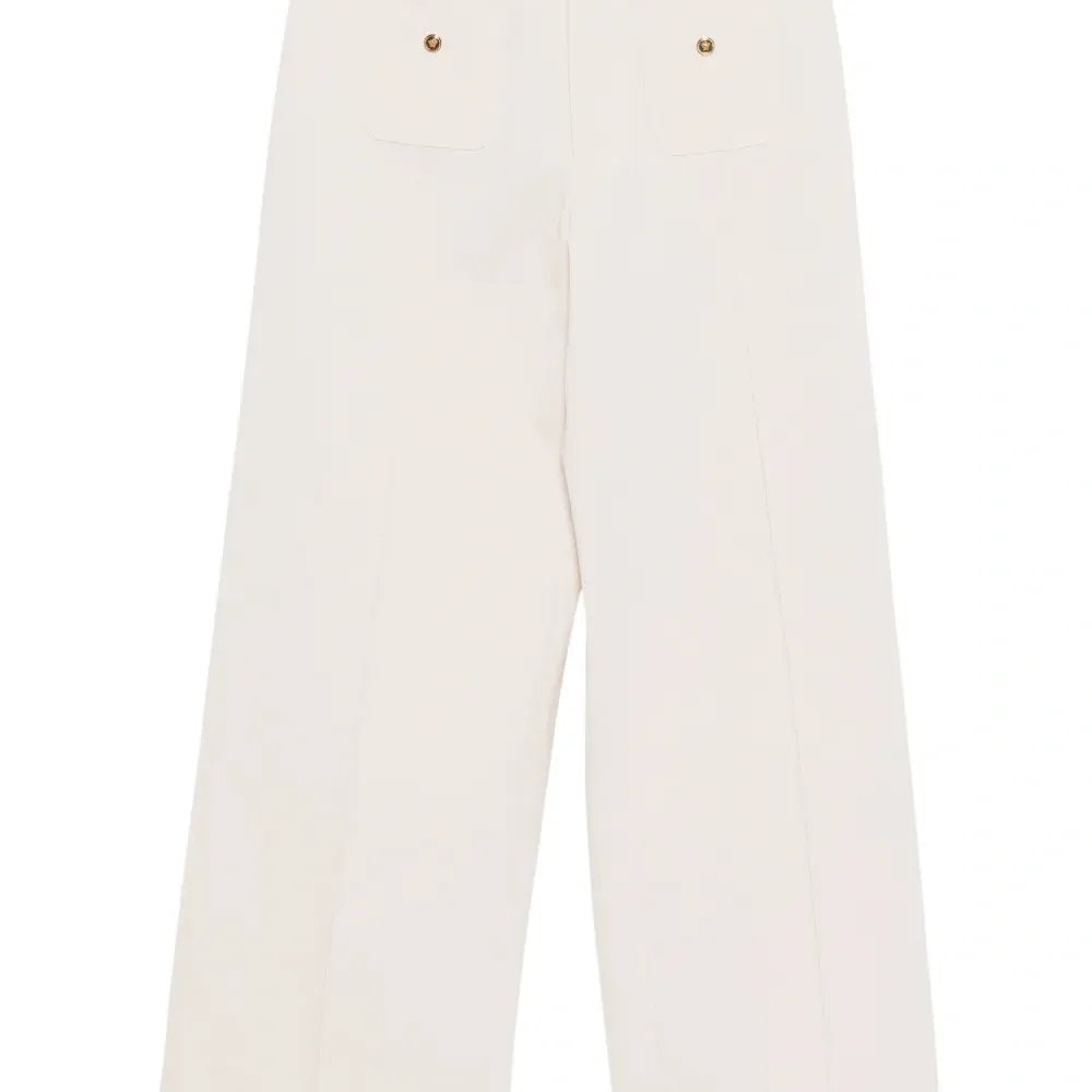 Брюки с логотипными пуговицами