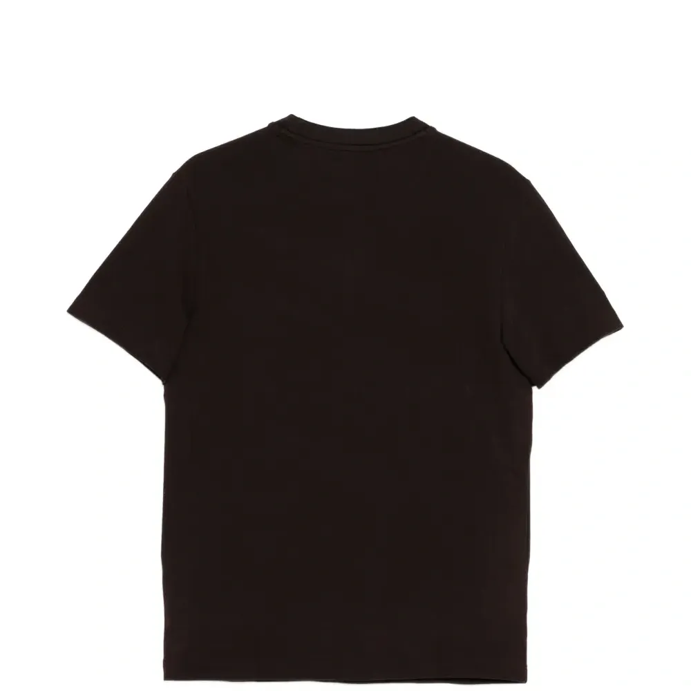 Футболка с круглым вырезом и нашивкой с логотипом