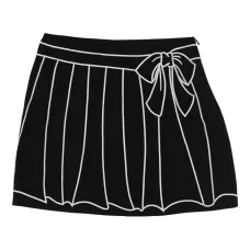 Повседневная юбка с принтом в виде рисунка