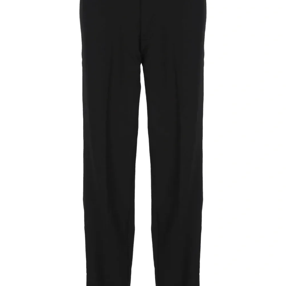 Брюки прямого кроя с манжетами