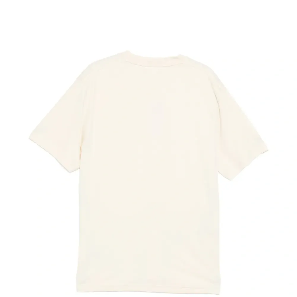 Хлопковая футболка с нашивкой-логотипом