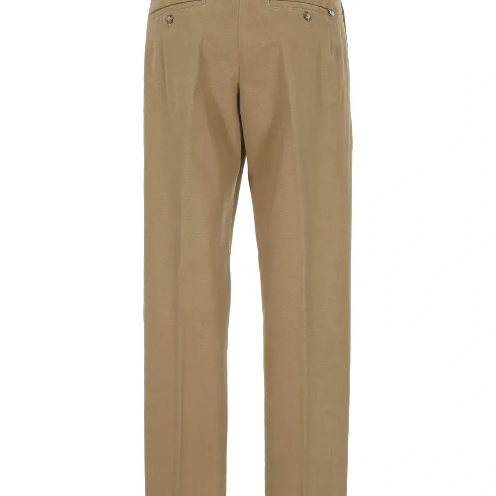 Брюки прямого кроя на пуговицах