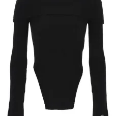 Топ с открытыми плечами и длинными рукавами Топ с открытыми плечами и длинными рукавами