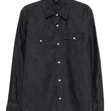 Западная рубашка с длинными рукавами