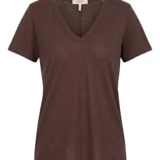 Футболка с V-образным вырезом