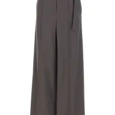 Брюки Pratt со складками и поясом