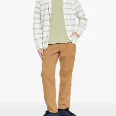 Рубашка в клетку на пуговицах