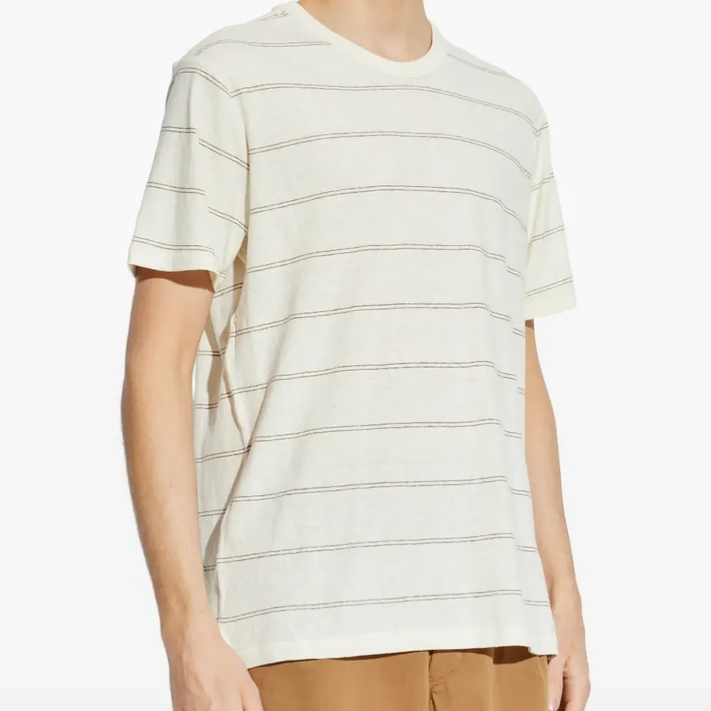 Полосатая футболка с короткими рукавами