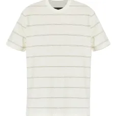 Полосатая футболка с короткими рукавами