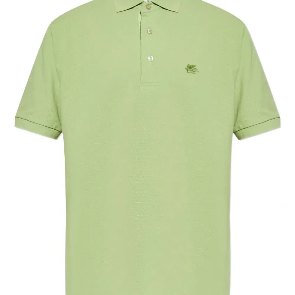 Поло с вышитым логотипом