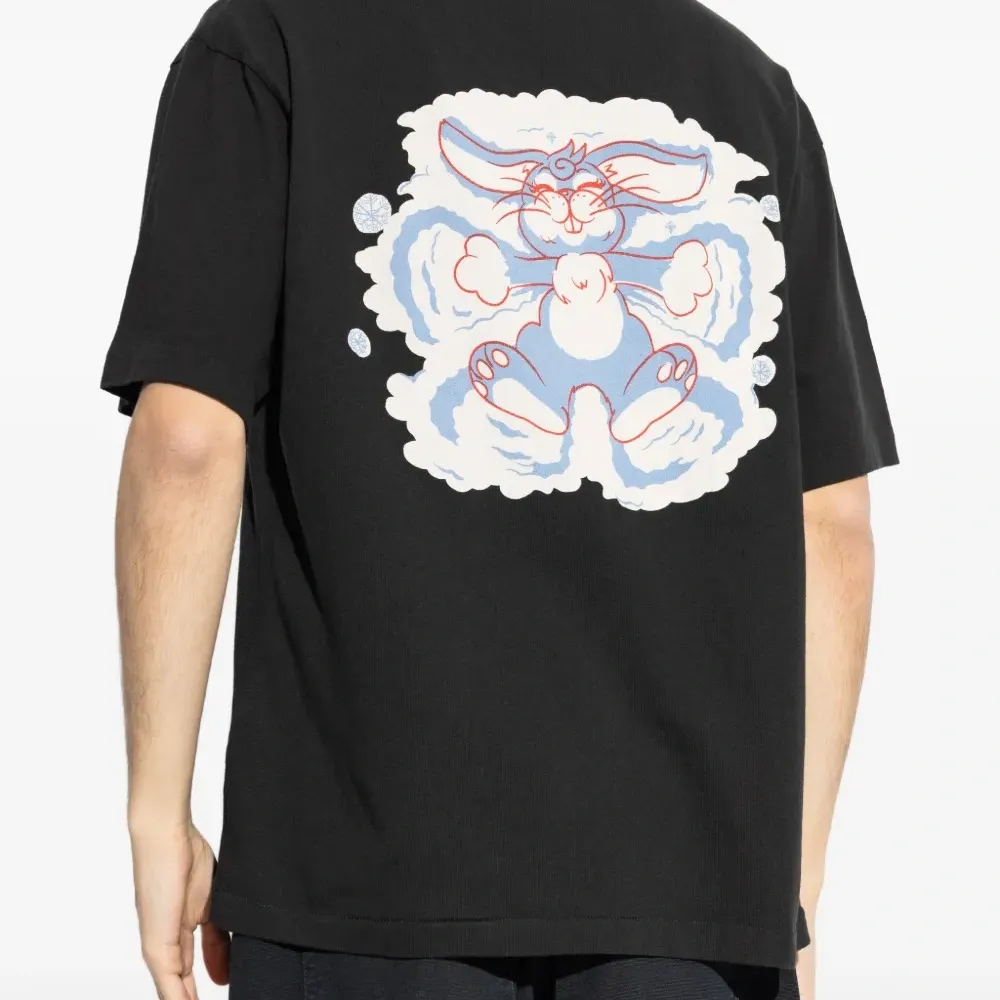 Футболка с принтом кролика Winter Holidays