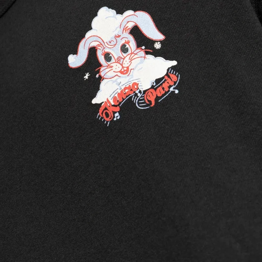 Футболка с принтом кролика Winter Holidays