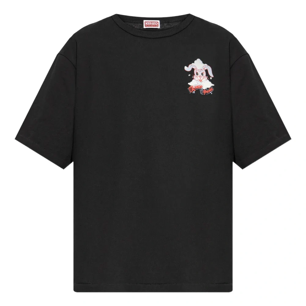 Футболка с принтом кролика Winter Holidays